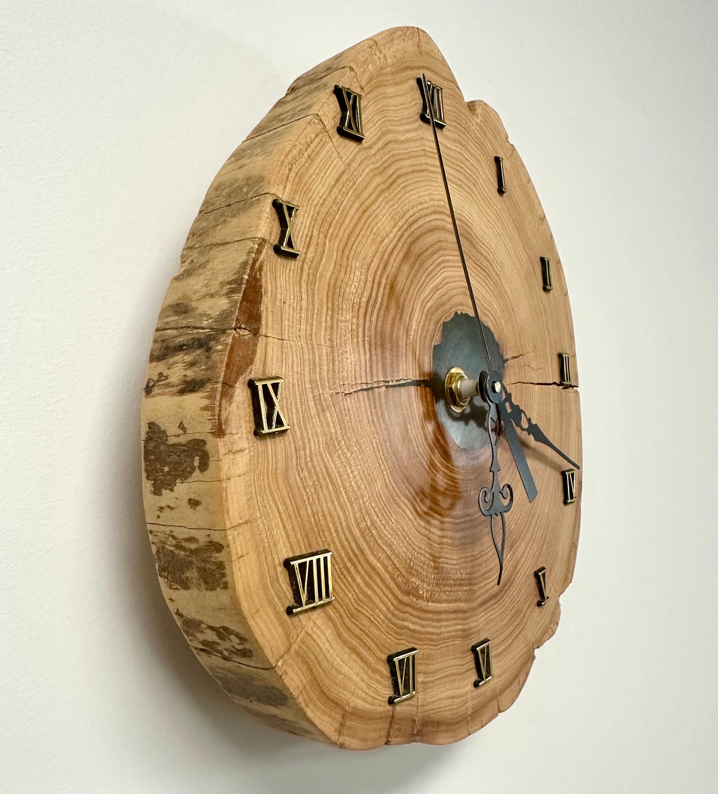 Stuart Henke Handmade Sandalwood & Resin Clock