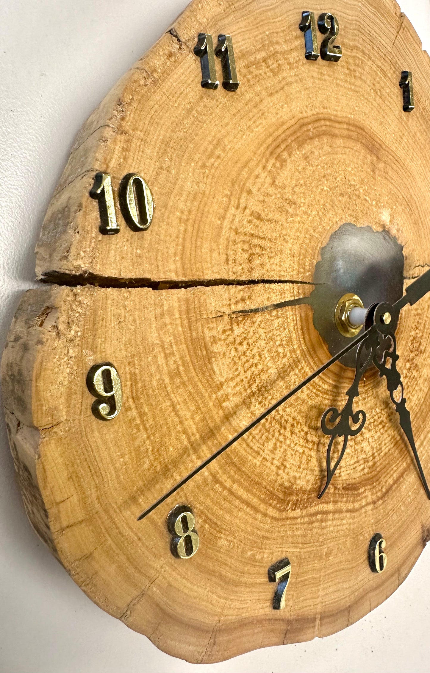 Stuart Henke Handmade Sandalwood & Resin Clock