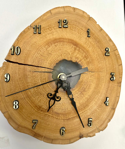 Stuart Henke Handmade Sandalwood & Resin Clock