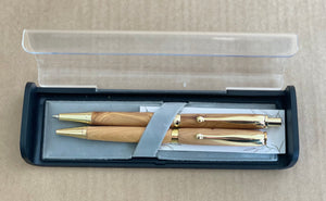 Stuart Henke Sandalwood Pen and Pencil Set