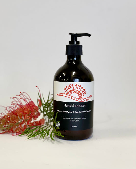 Boolamarr Hand Sanitiser with Sandalwood Seed Oil & Lemon Myrtle