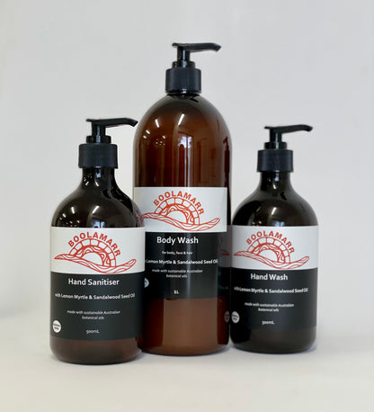 Boolamarr Hand Wash with Sandalwood Seed Oil & Lemon Myrtle